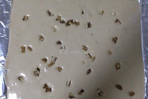 巧克力核桃蛋糕卷的做法图解16