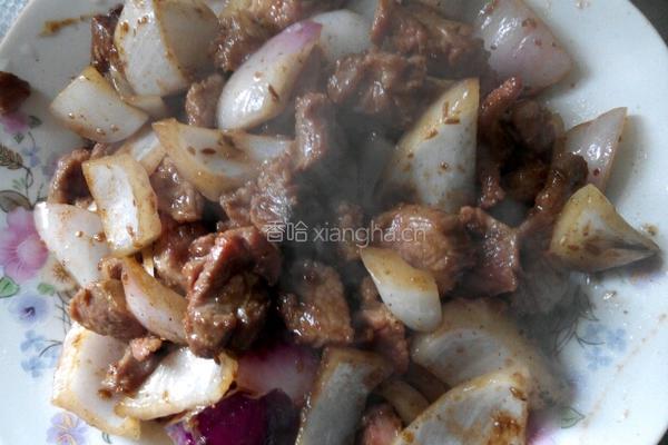 洋葱孜然炒羊肉（非孜然羊肉）的做法图解6