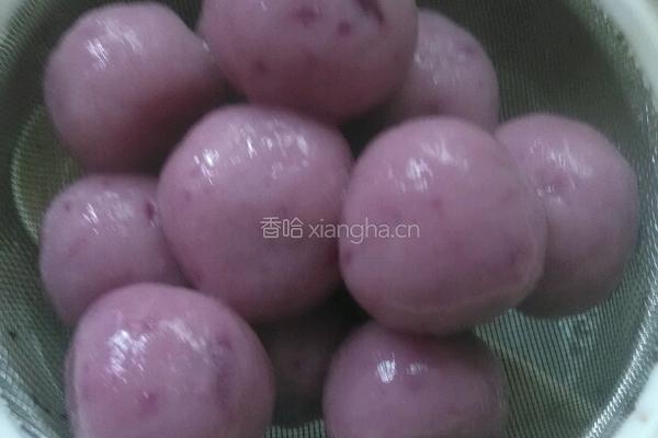 紫薯糖不甩的做法图解4