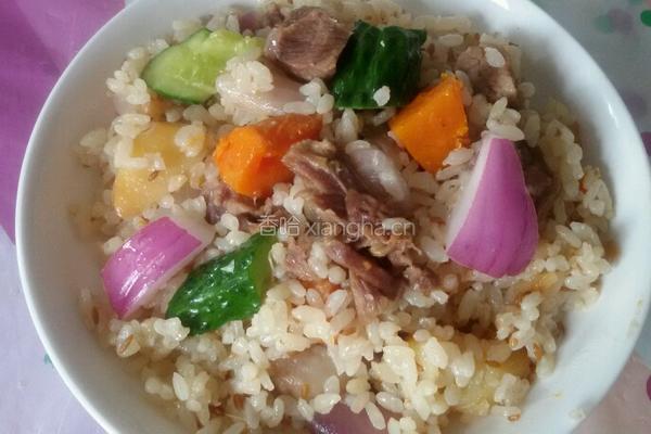 蔬菜米饭的做法图解12