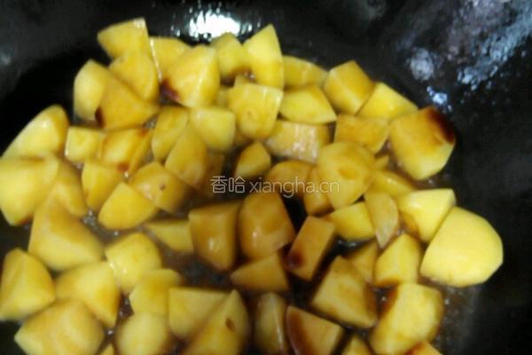 红烧土豆的做法图解5