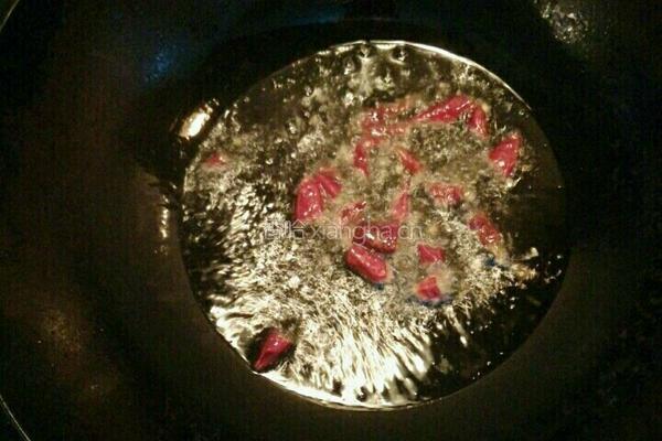 肉末酸豆角的做法图解3