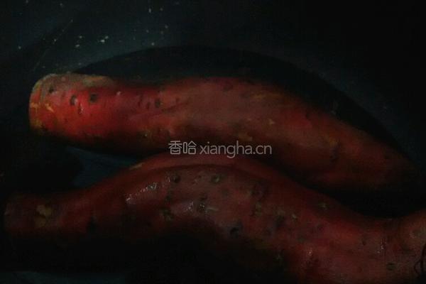 麦片番薯丸的做法图解2