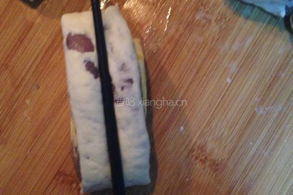 巧克力南瓜花卷的做法图解12