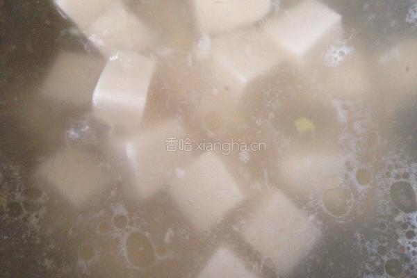 豆腐紫菜汤的做法图解4