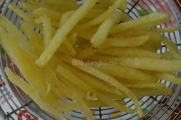 自制薯条的做法图解10