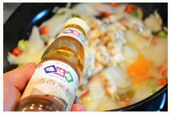 酸辣海蚬炒白菜的做法图解3