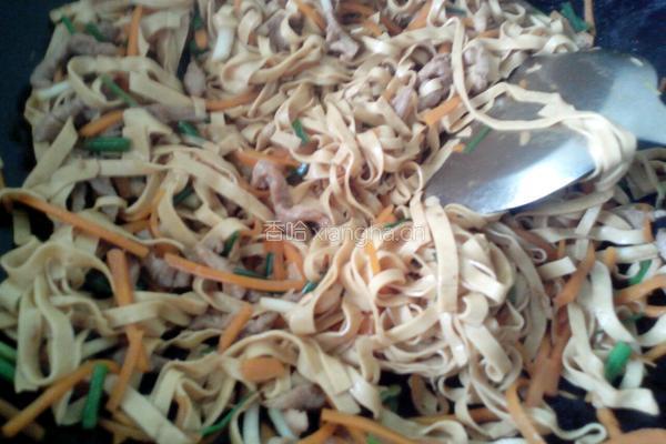 千张炒肉的做法图解14