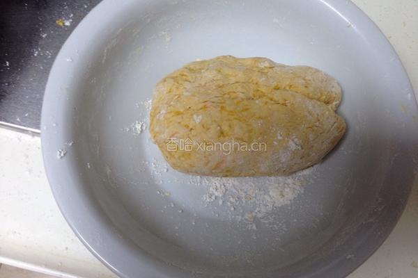 南瓜芝麻饼的做法图解3