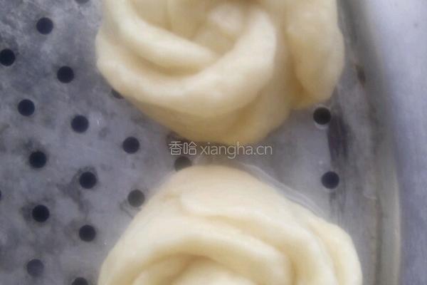 玫瑰花馒头的做法图解3