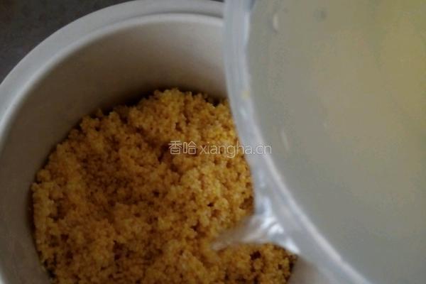 小米凉糕的做法图解3