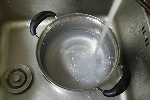 香芋红豆西米露的做法图解4