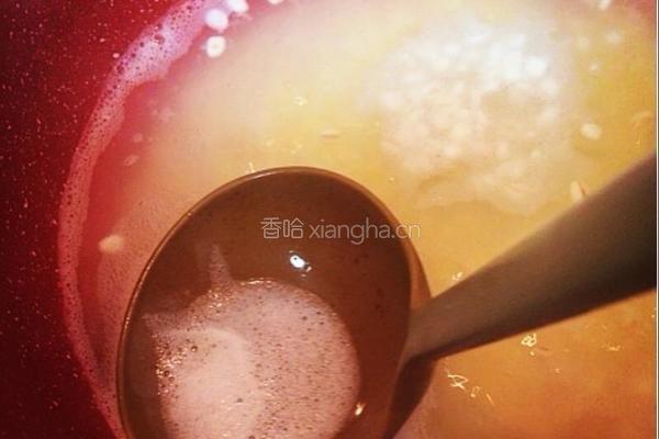 荷叶粥的做法图解4