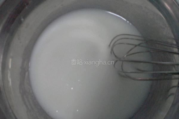 花生酱蛋糕卷的做法图解2