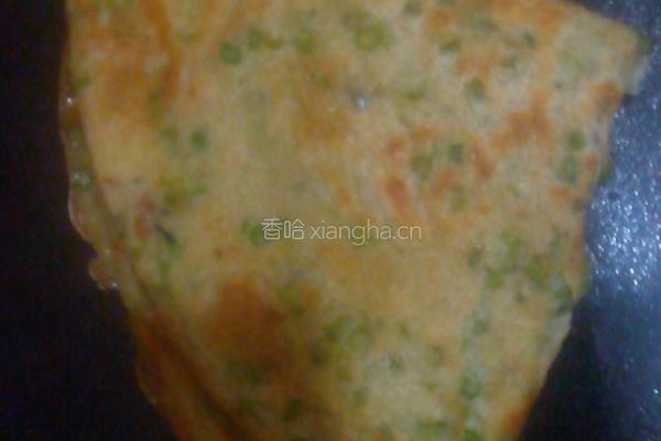 豆角煎饼的做法图解4