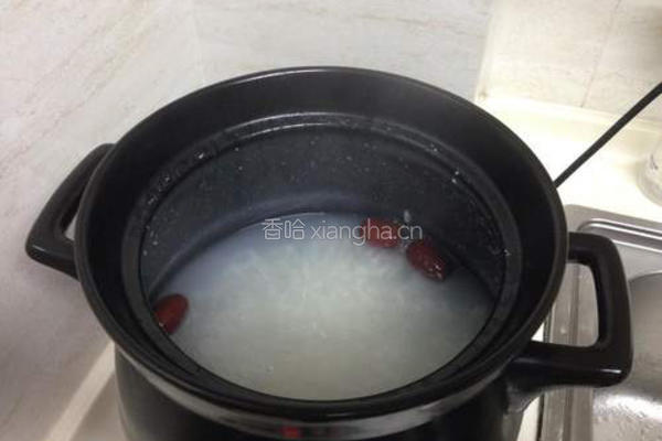 糯米南瓜粥的做法图解4