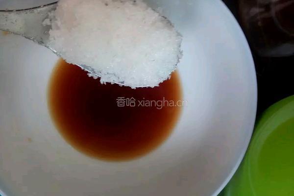 凉拌卷心菜芯的做法图解4