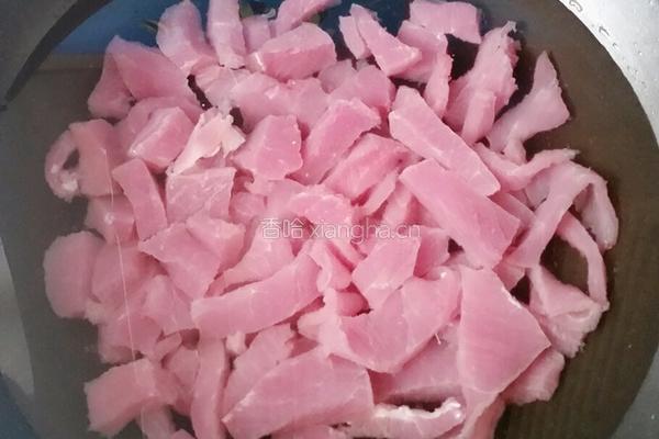 面包机版猪肉松的做法图解4
