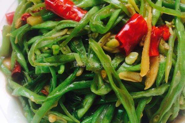 清炒刀豆的做法图解6
