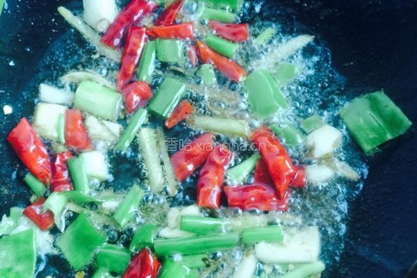 清炒刀豆的做法图解3