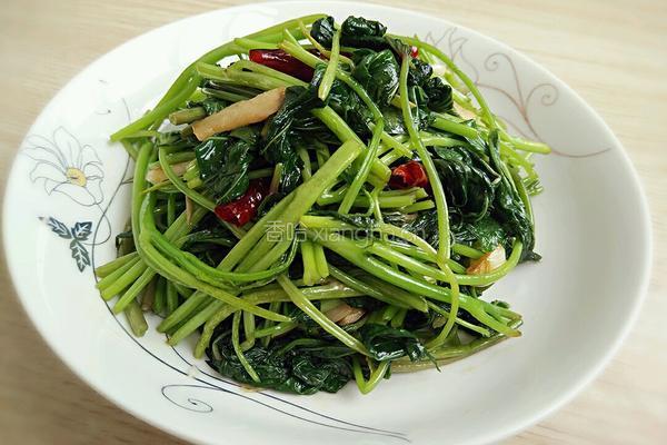 火爆红薯尖的做法图解9