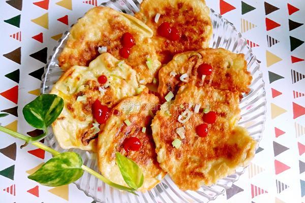 南瓜鸡蛋饼的做法图解11