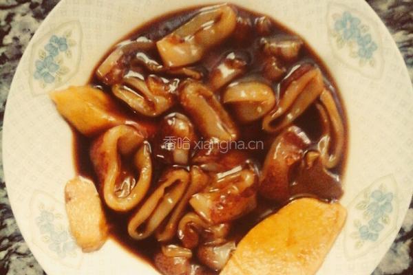 香脆鱿鱼圈的做法图解3