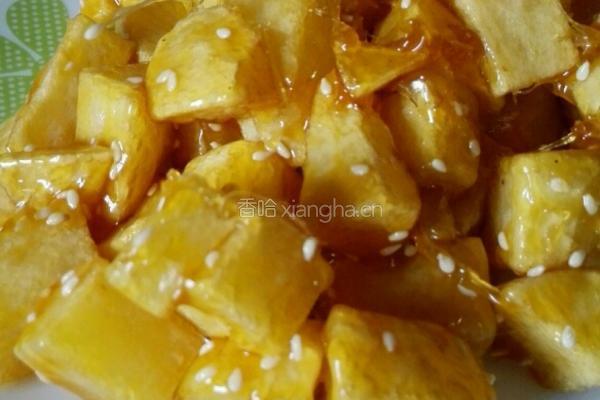拔丝土豆的做法图解5