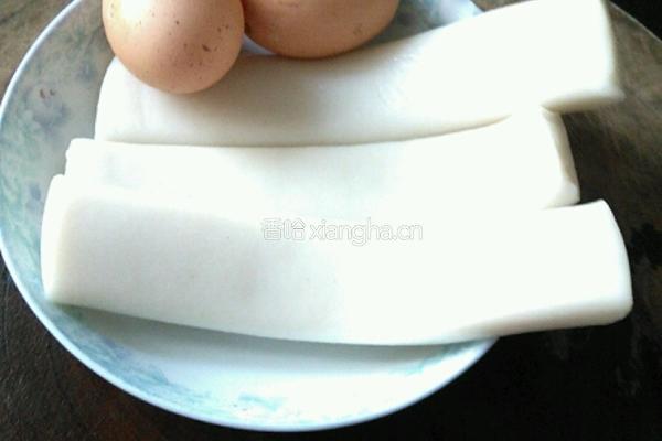 炒年糕的做法图解1