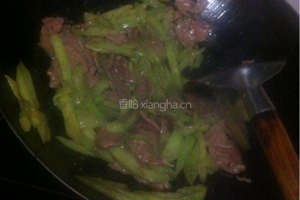 黄瓜炒猪肝的做法图解4