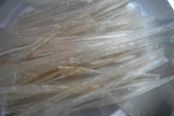红烧肉炖干豆角的做法图解4