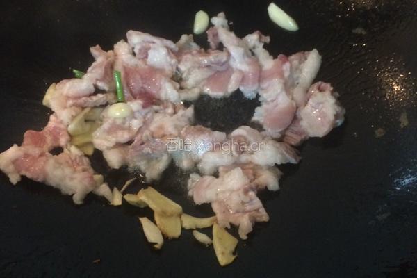 平菇肉片小炒的做法图解4