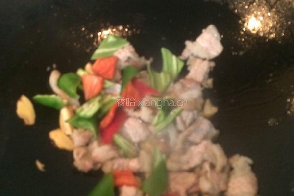 平菇肉片小炒的做法图解5