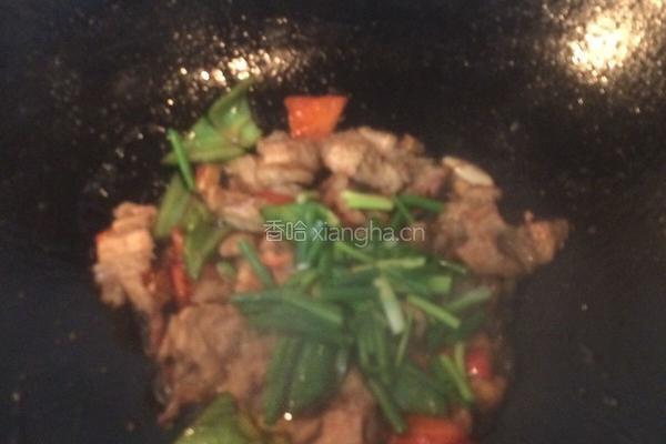 平菇肉片小炒的做法图解6