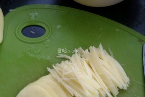 土豆丝的切法的做法图解4