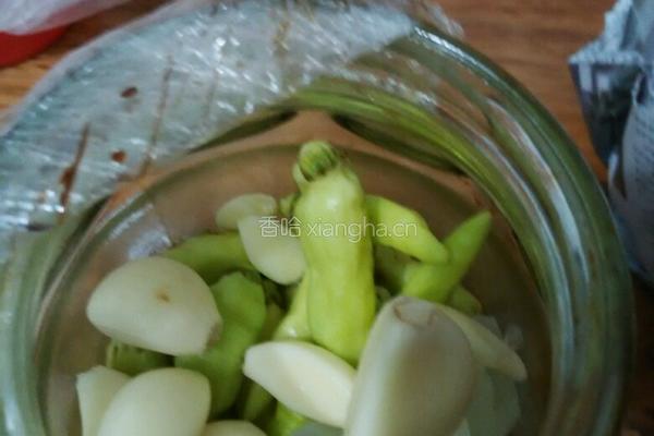 酱油泡白辣子的做法图解3