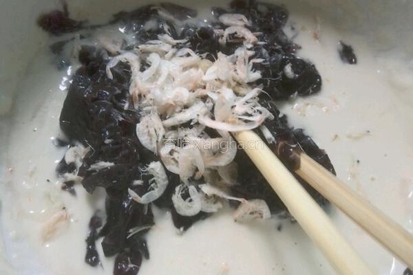 紫菜煎饼的做法图解2