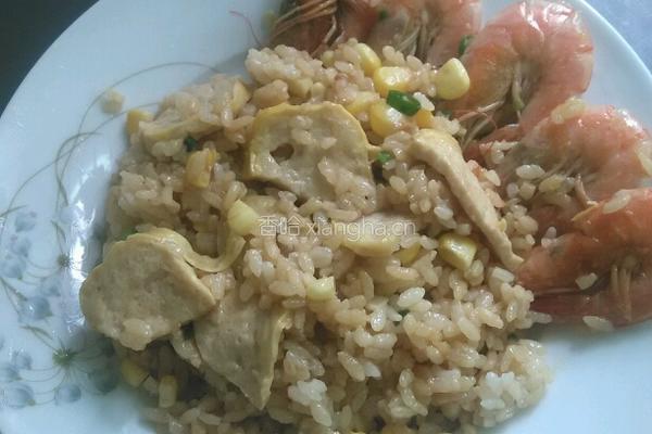 鲜虾玉米饭的做法图解10