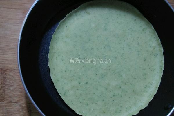 黄秋葵煎饼的做法图解5