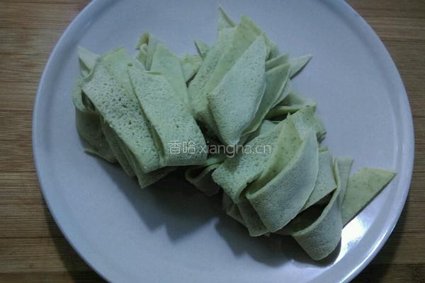 黄秋葵煎饼的做法图解8