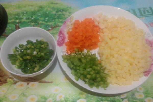 腊肉土豆饭的做法图解5