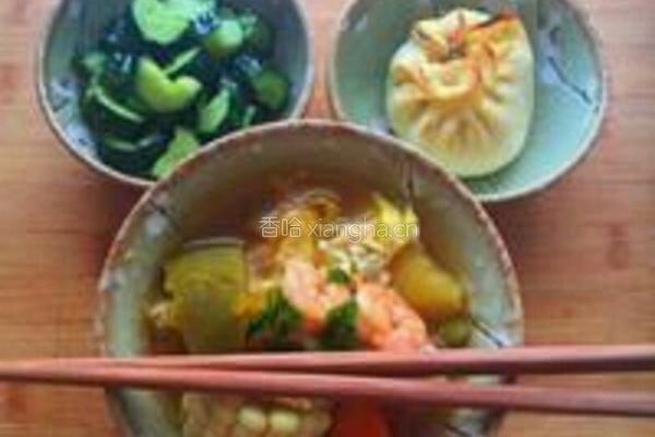 日式海鲜蔬菜锅加泰式冬阴功的做法图解8