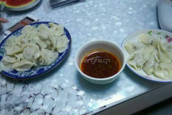 葱花大肉水饺的做法图解6