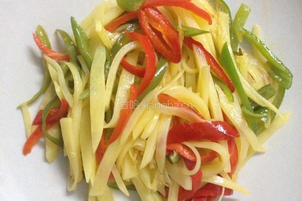 辣椒土豆的做法图解4