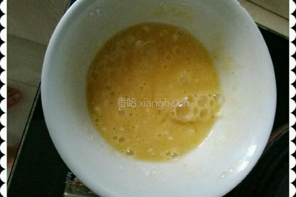扒油菜炸虾肉的做法图解3