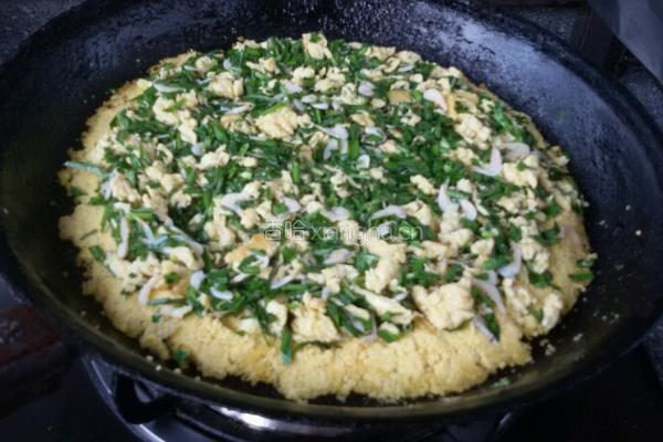 玉米面糊饼的做法图解9