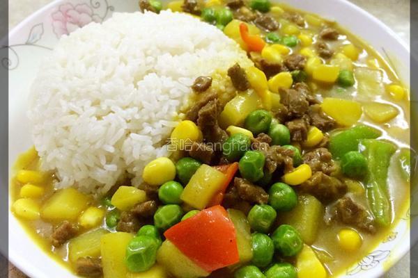 咖喱牛肉饭