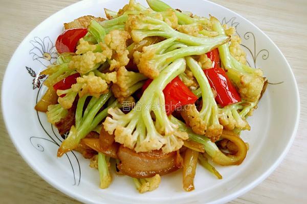 煸炒有机花菜的做法图解9