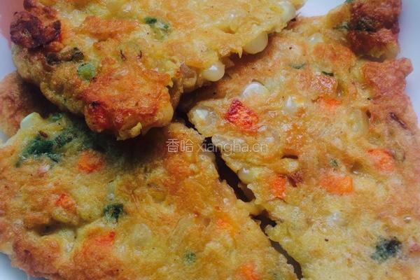 玉米饼的做法图解8