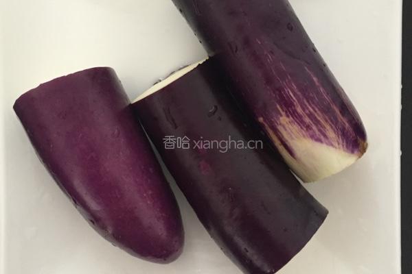 菊花茄子的做法图解1
